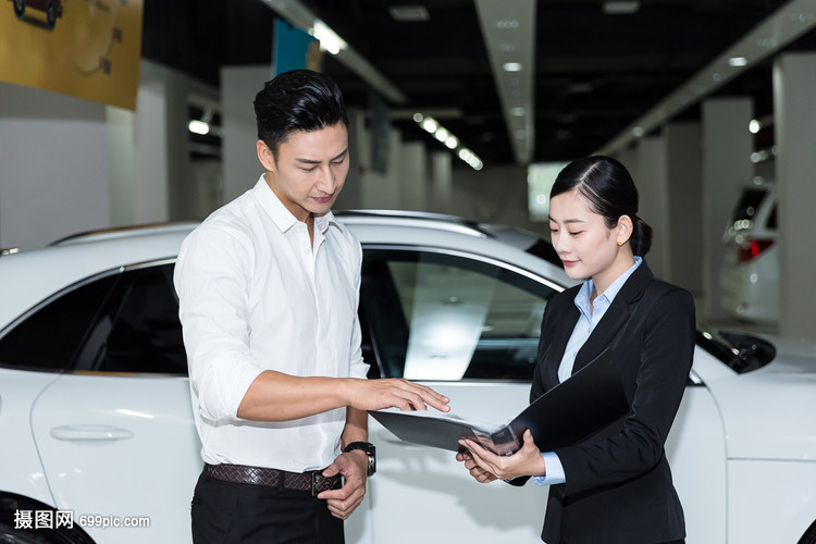 汽車銷售車前簽合同